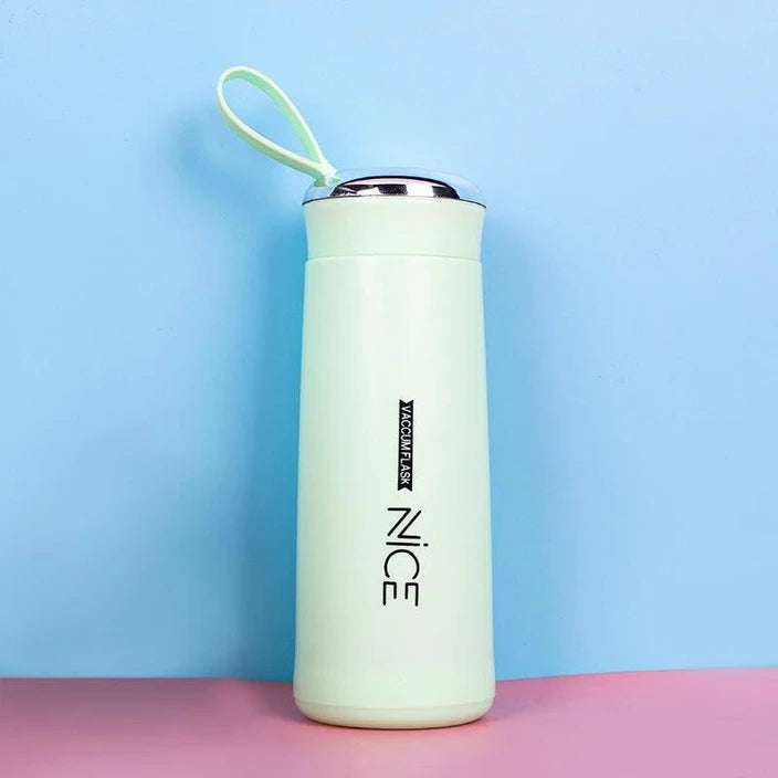 Premium Mint Green Vacuum Flask – Leakproof & Temperature Retention