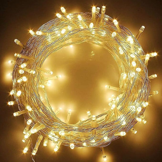 Warm White LED Fairy Lights – Cozy & Decorative String Lighting