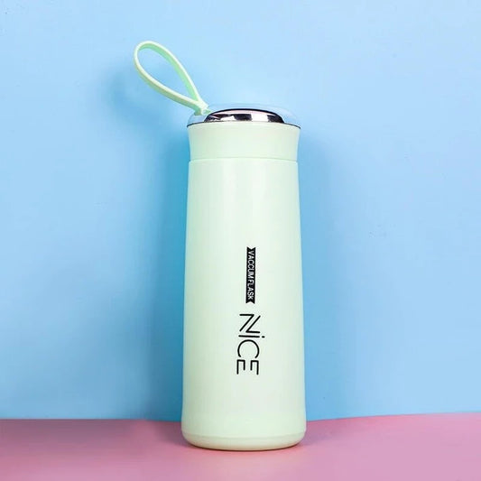 Premium Mint Green Vacuum Flask – Leakproof & Temperature Retention